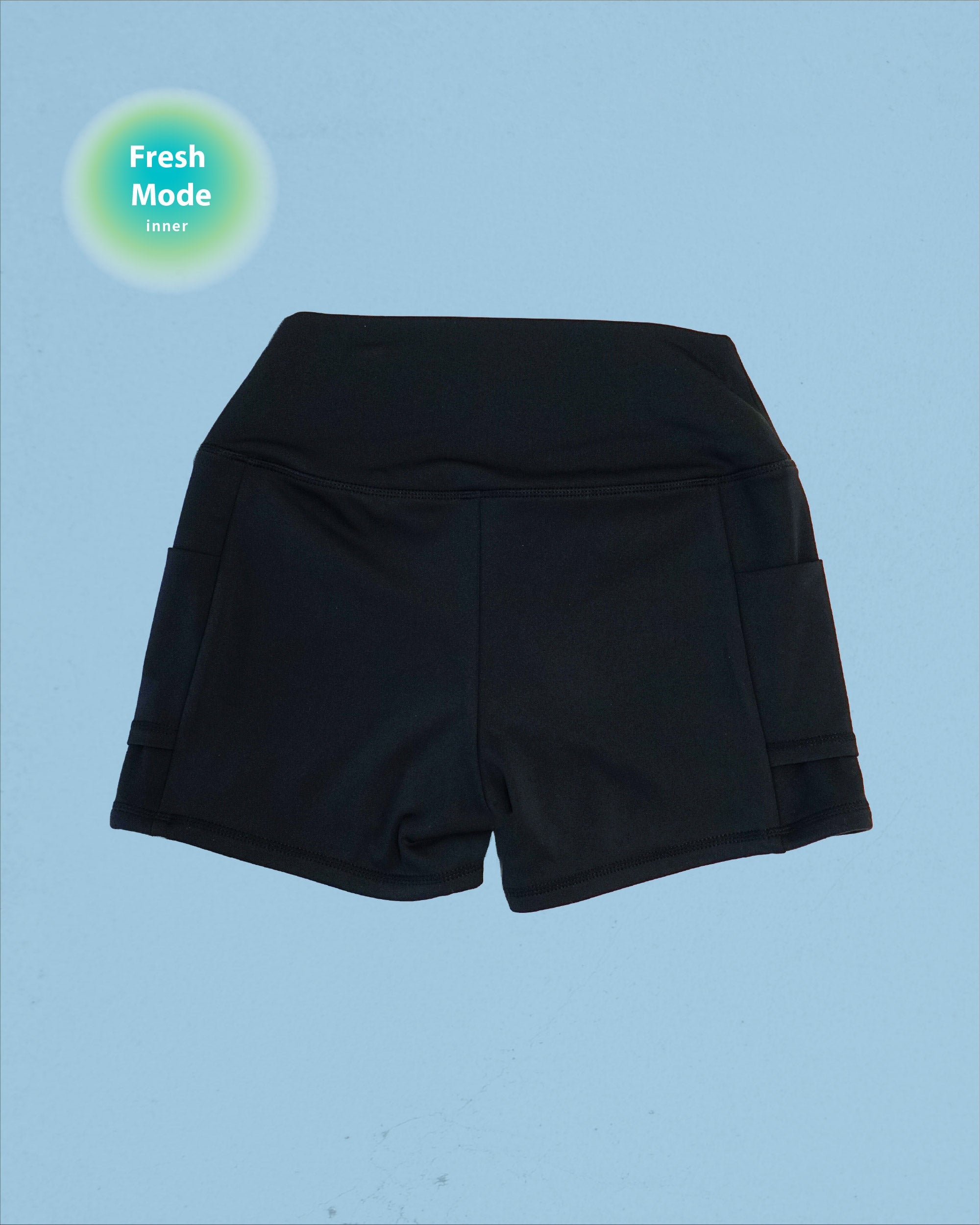 ' sts ' 雙向口袋網球短褲