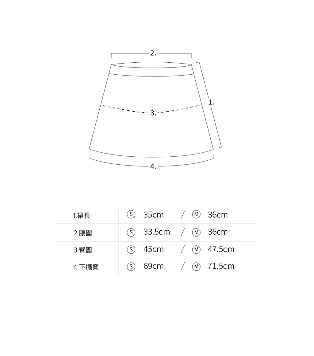 Yueh - 甜系蝴蝶結高腰短裙 #黑