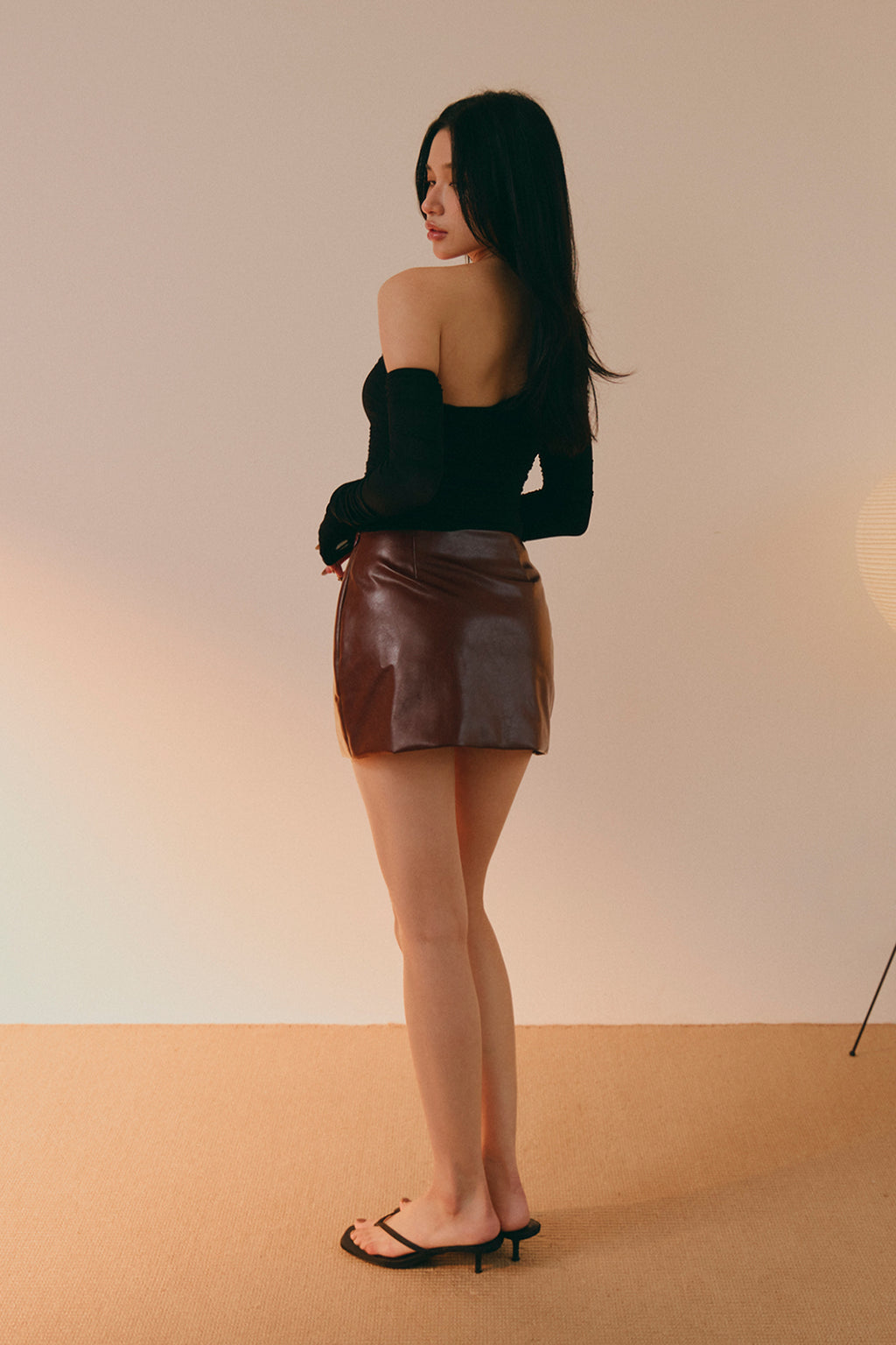 Blush Hour Bra Top 令人心動的網紗胸墊上衣 -黑