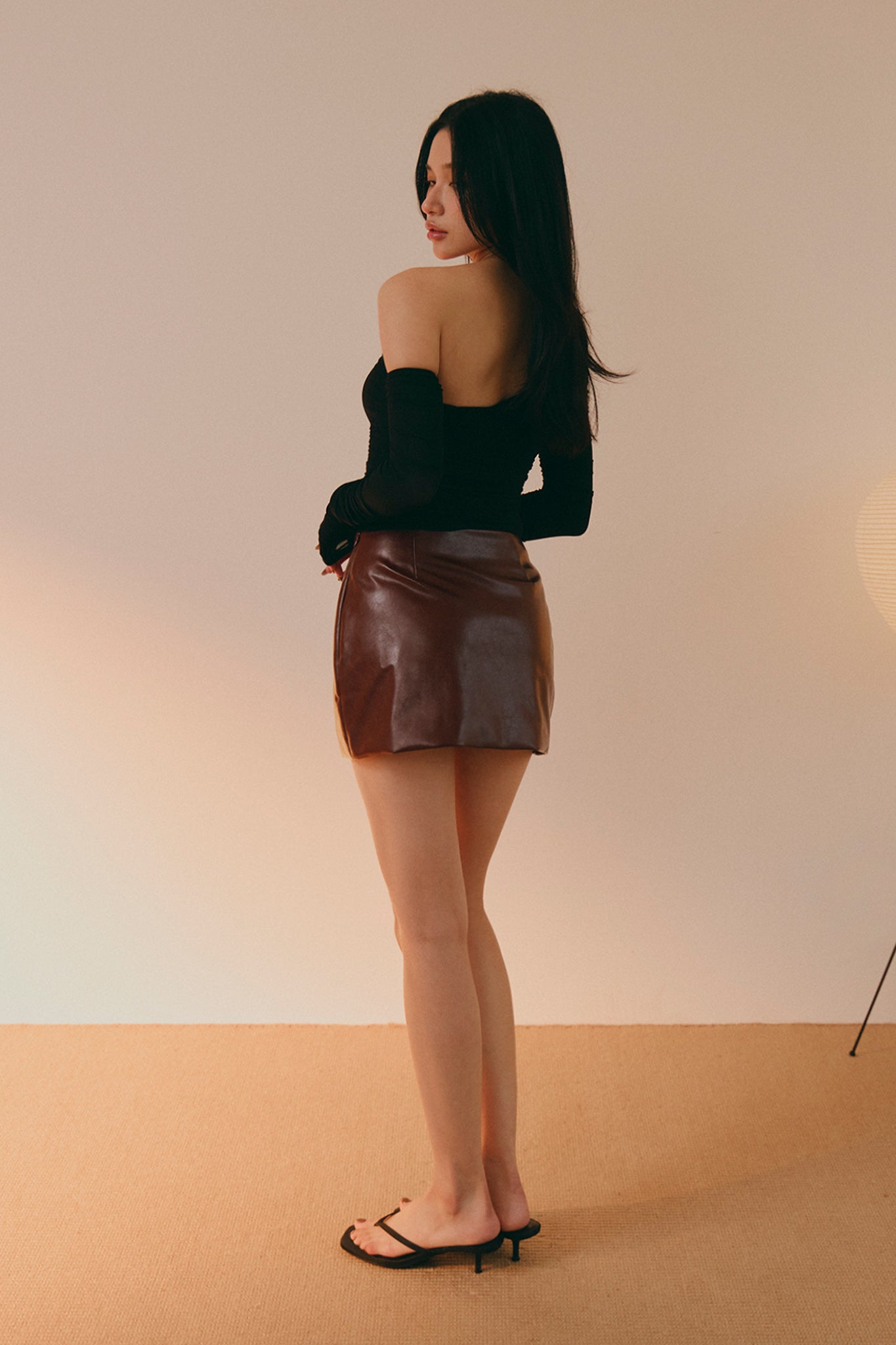 Blush Hour Bra Top 令人心動的網紗胸墊上衣 -黑