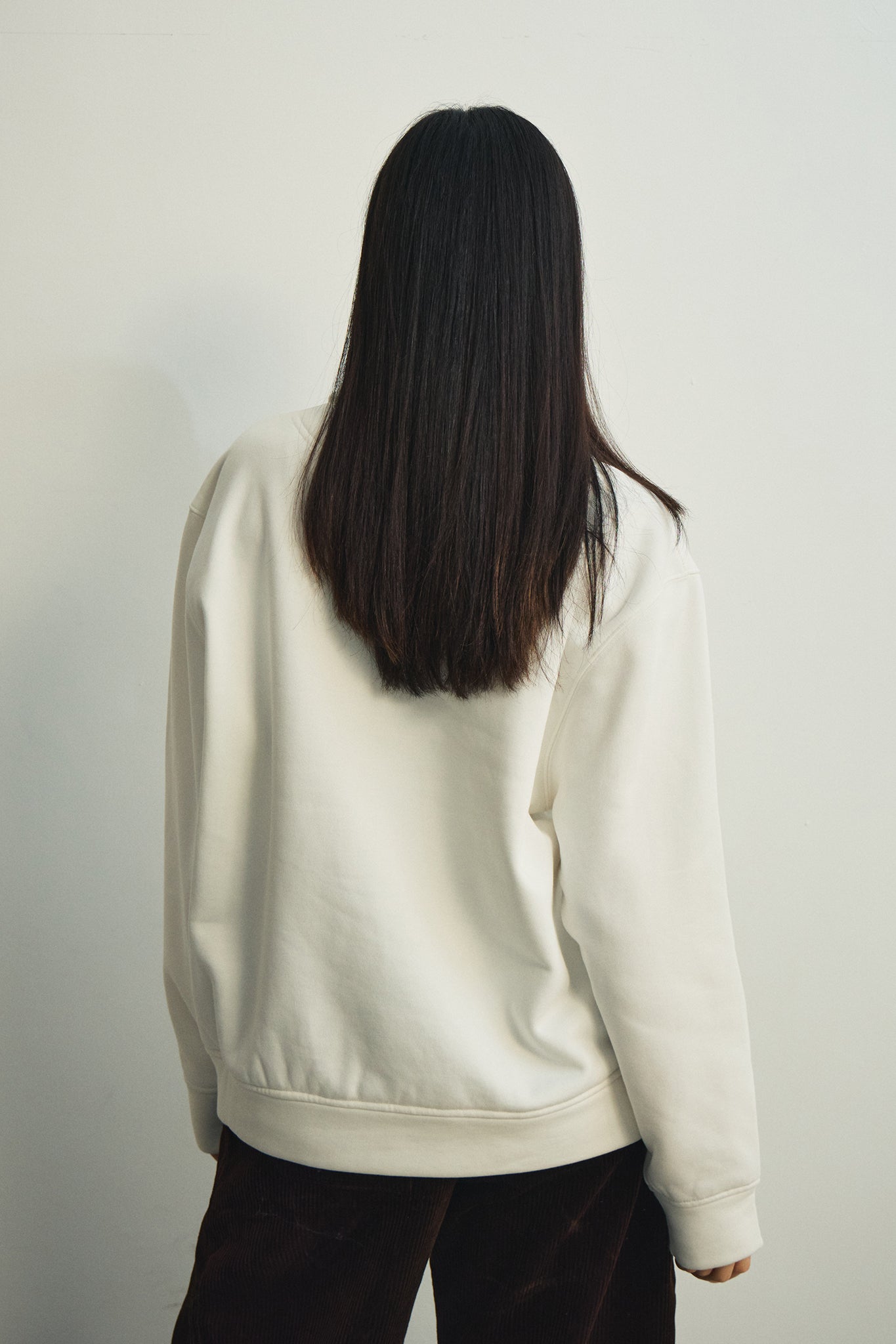 Everyday Polo Sweater 暖爐Polo衛衣 -白