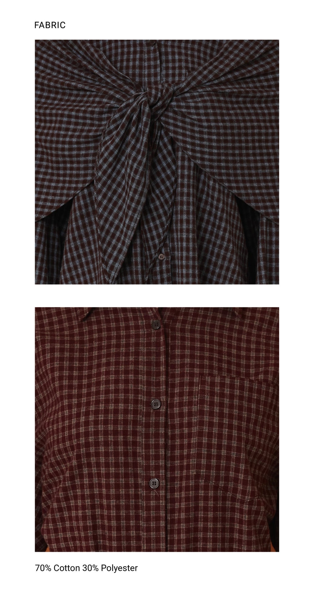 Good Days 2-way Check Shirt 走路有風格紋襯衫 - 紅格紋