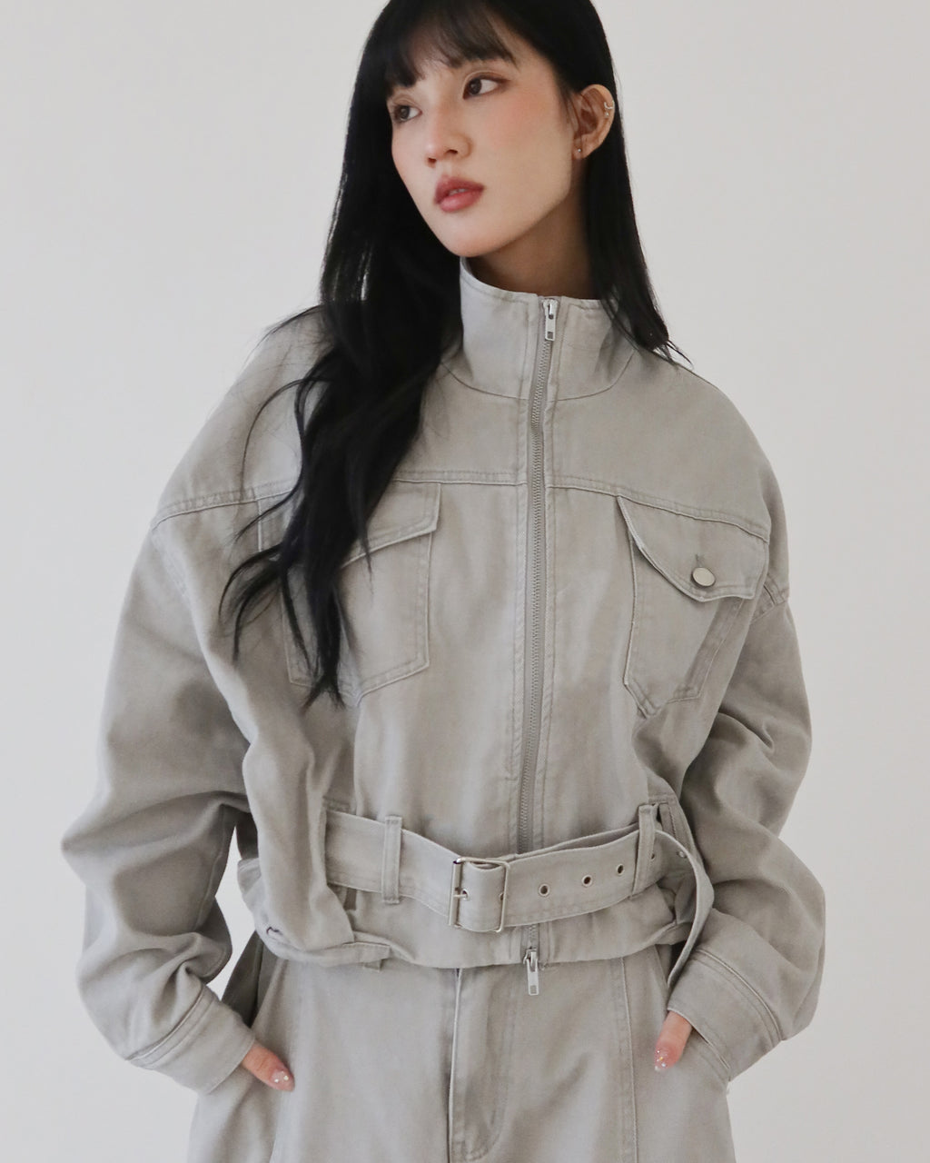 Glow Different 洗舊牛仔外套