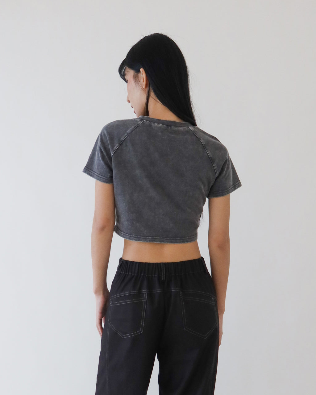 D.Soft Wash洗舊棉Bra T