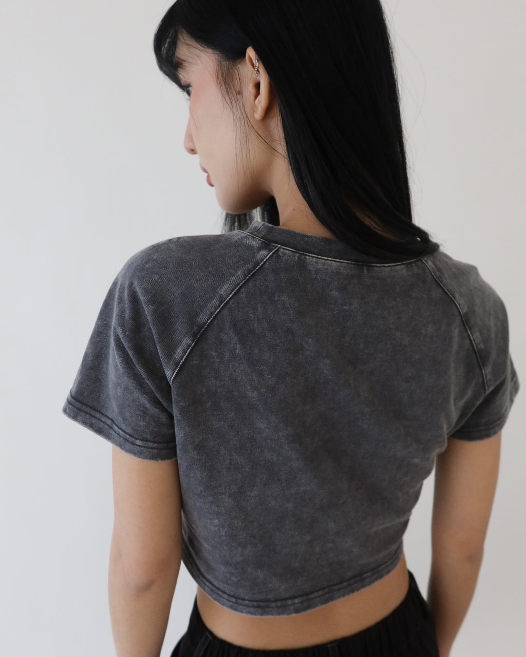 D.Soft Wash洗舊棉Bra T