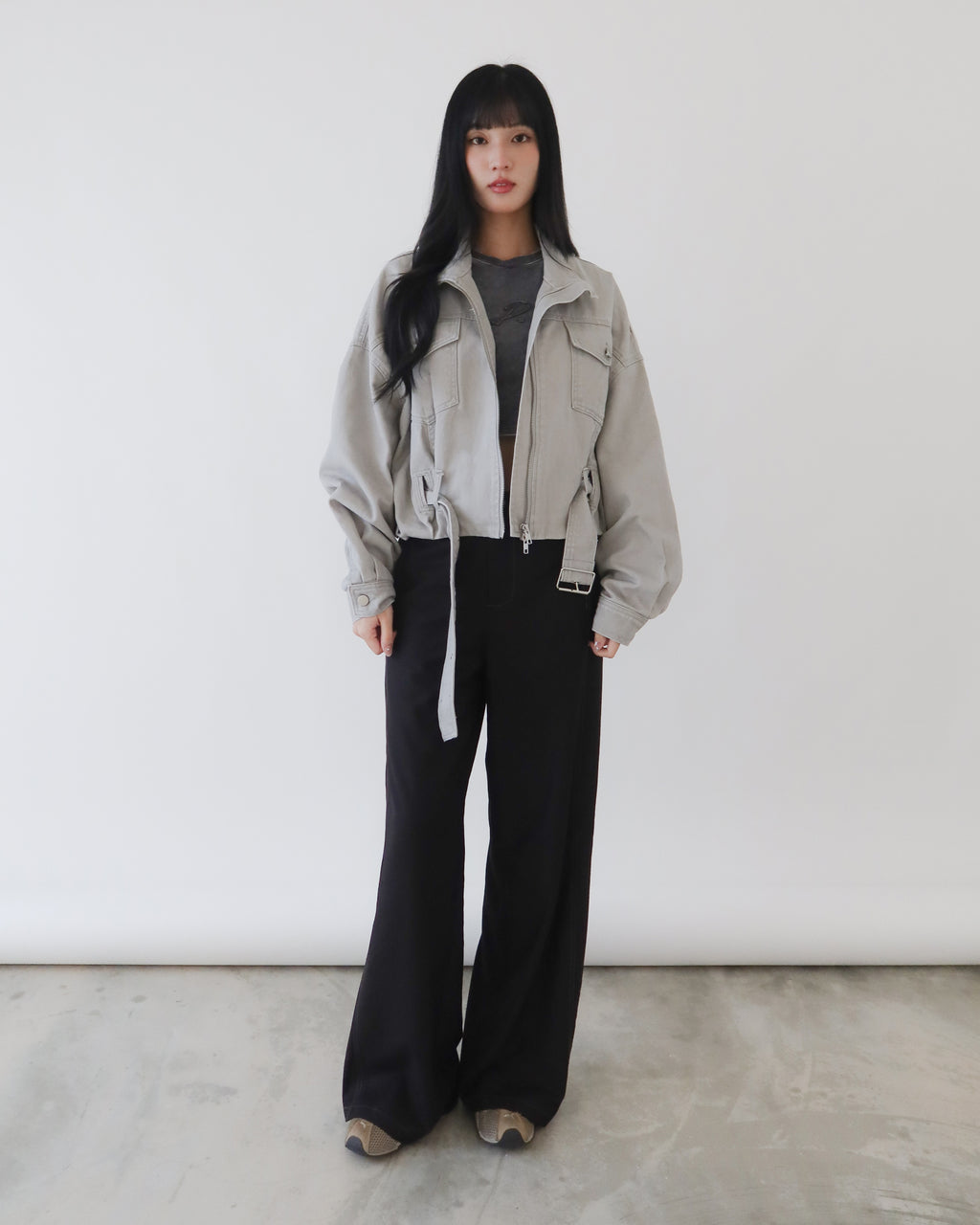 Glow Different 洗舊牛仔外套