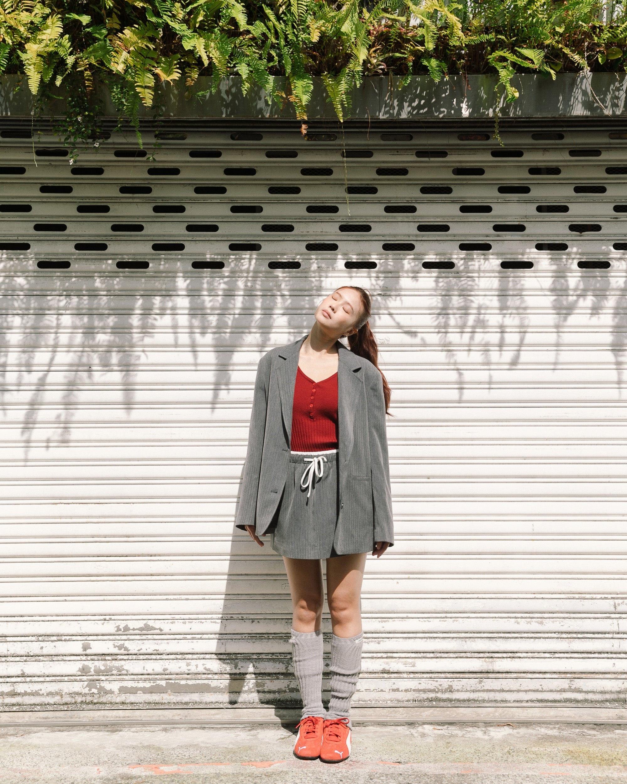 ' sts ' 俐落寬版西裝外套