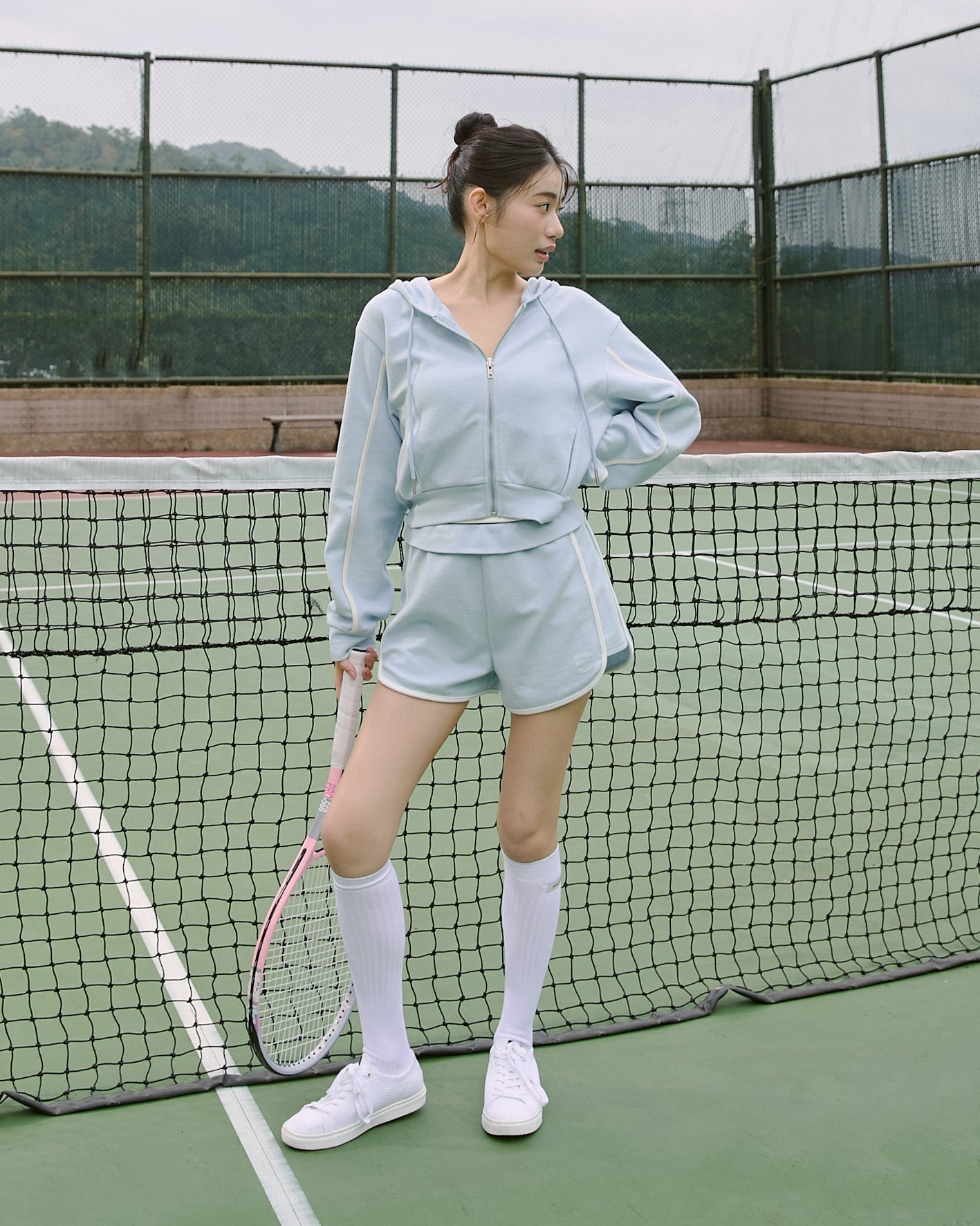 ' sts '  Cozy撞色運動短褲