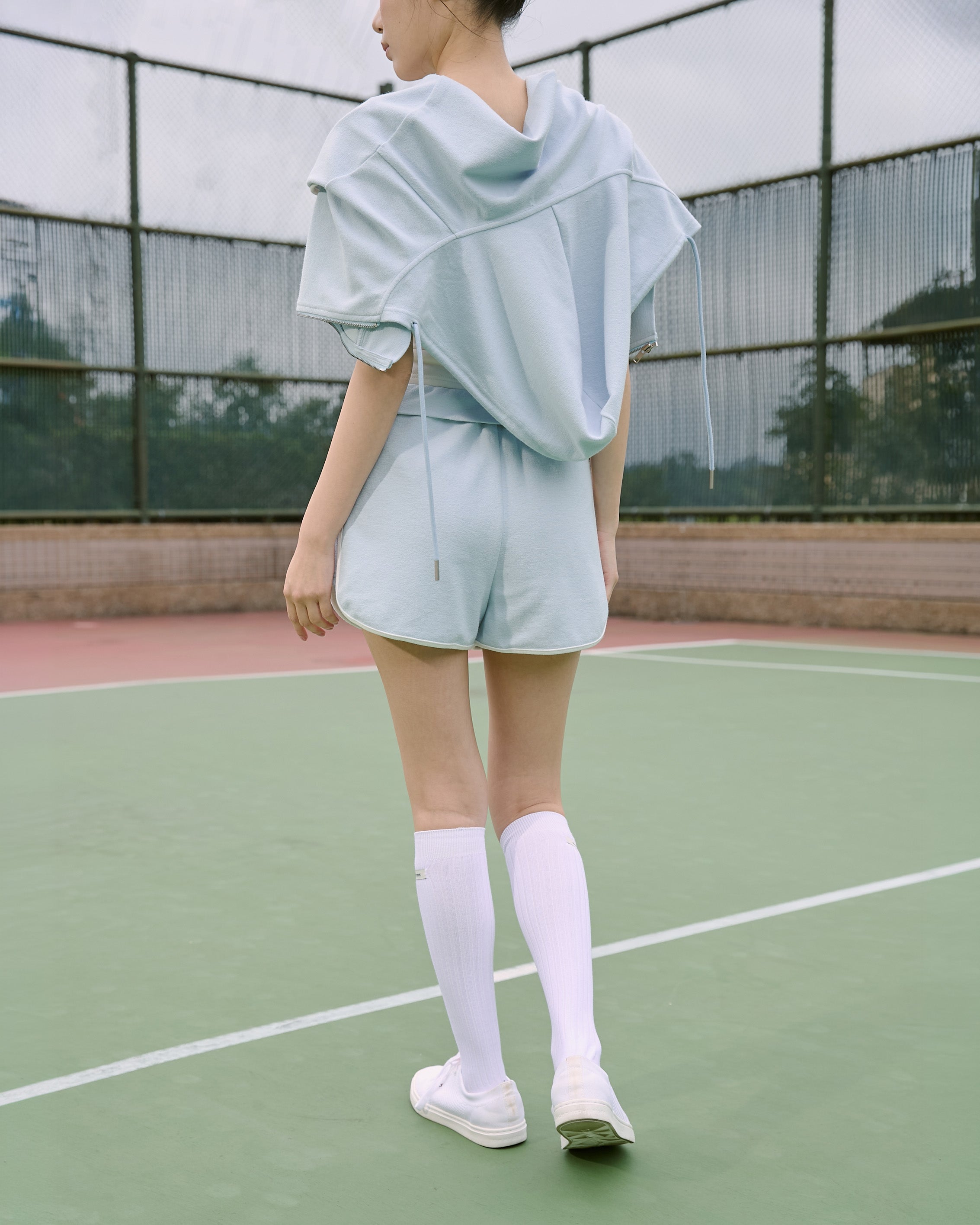 ' sts '  Cozy撞色運動短褲