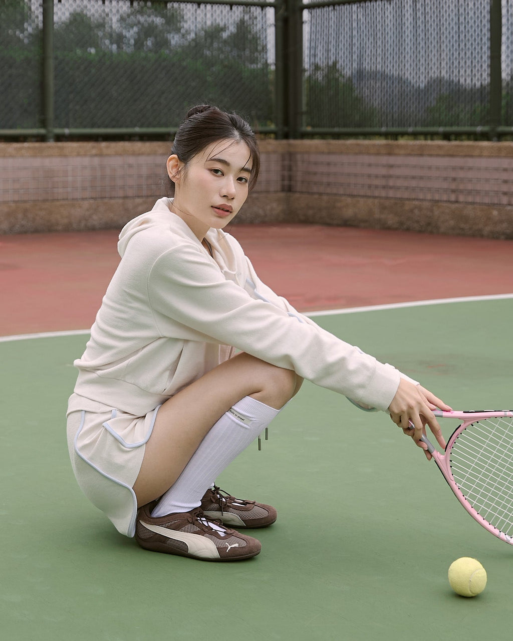 ' sts '  Cozy撞色運動短褲