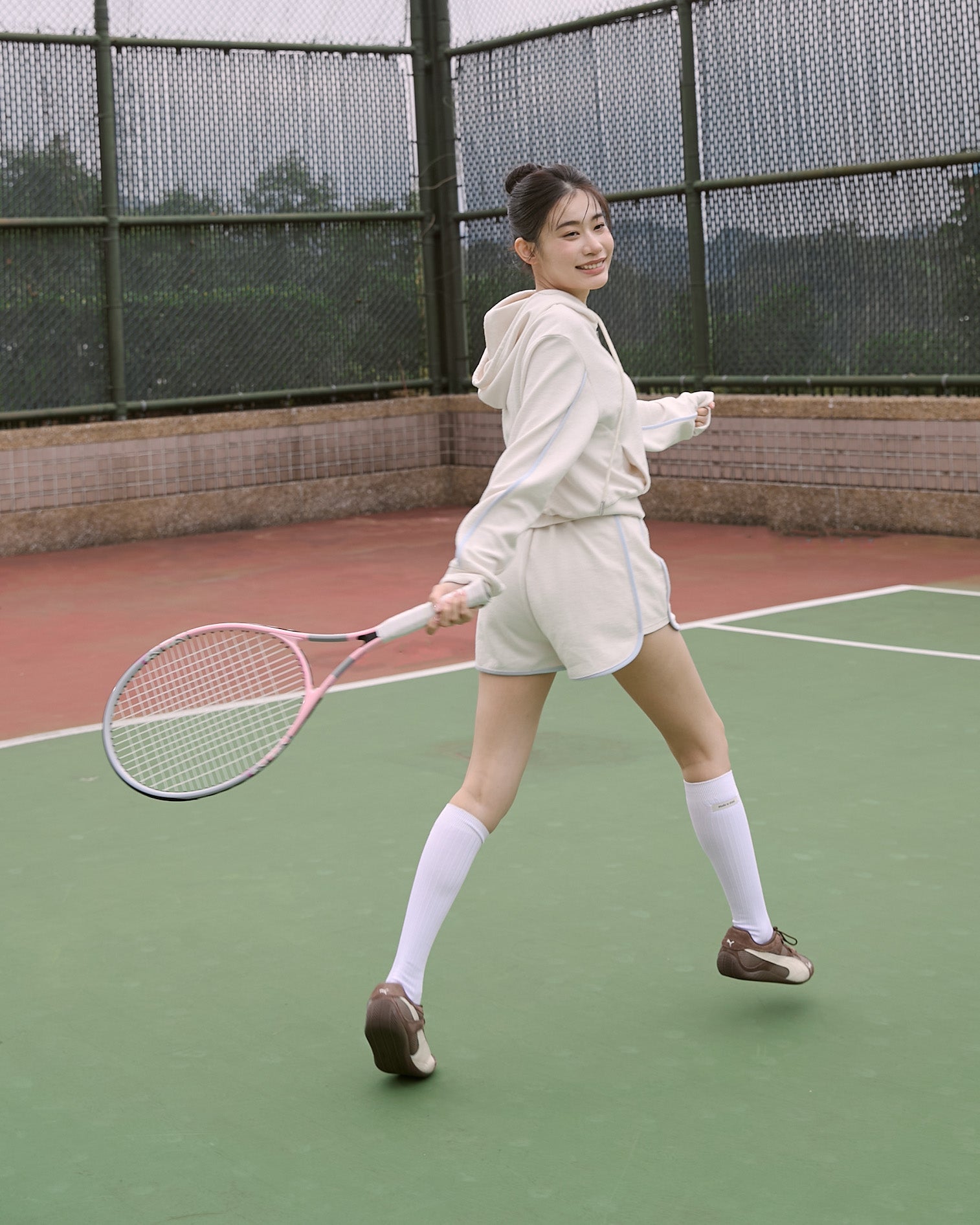 ' sts '  Cozy撞色運動短褲