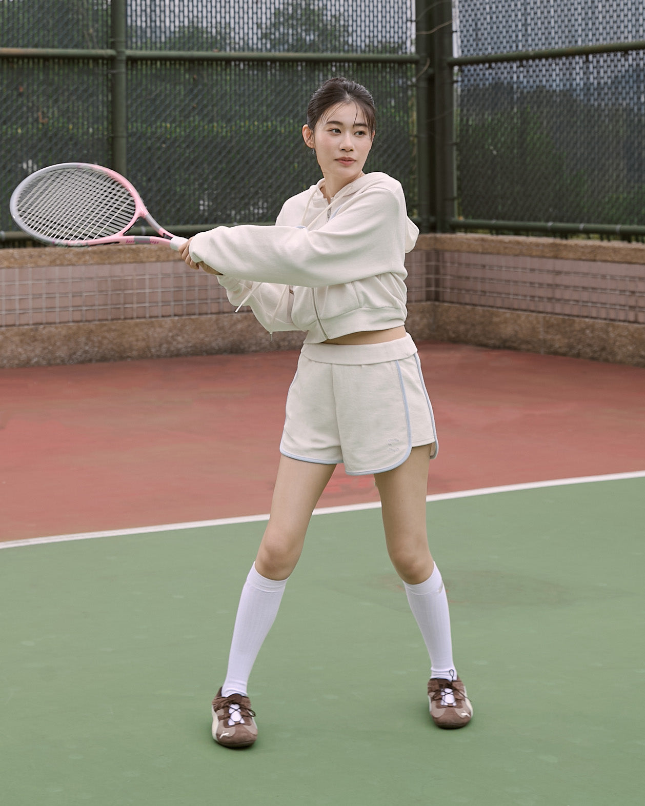 ' sts '  Cozy撞色運動短褲