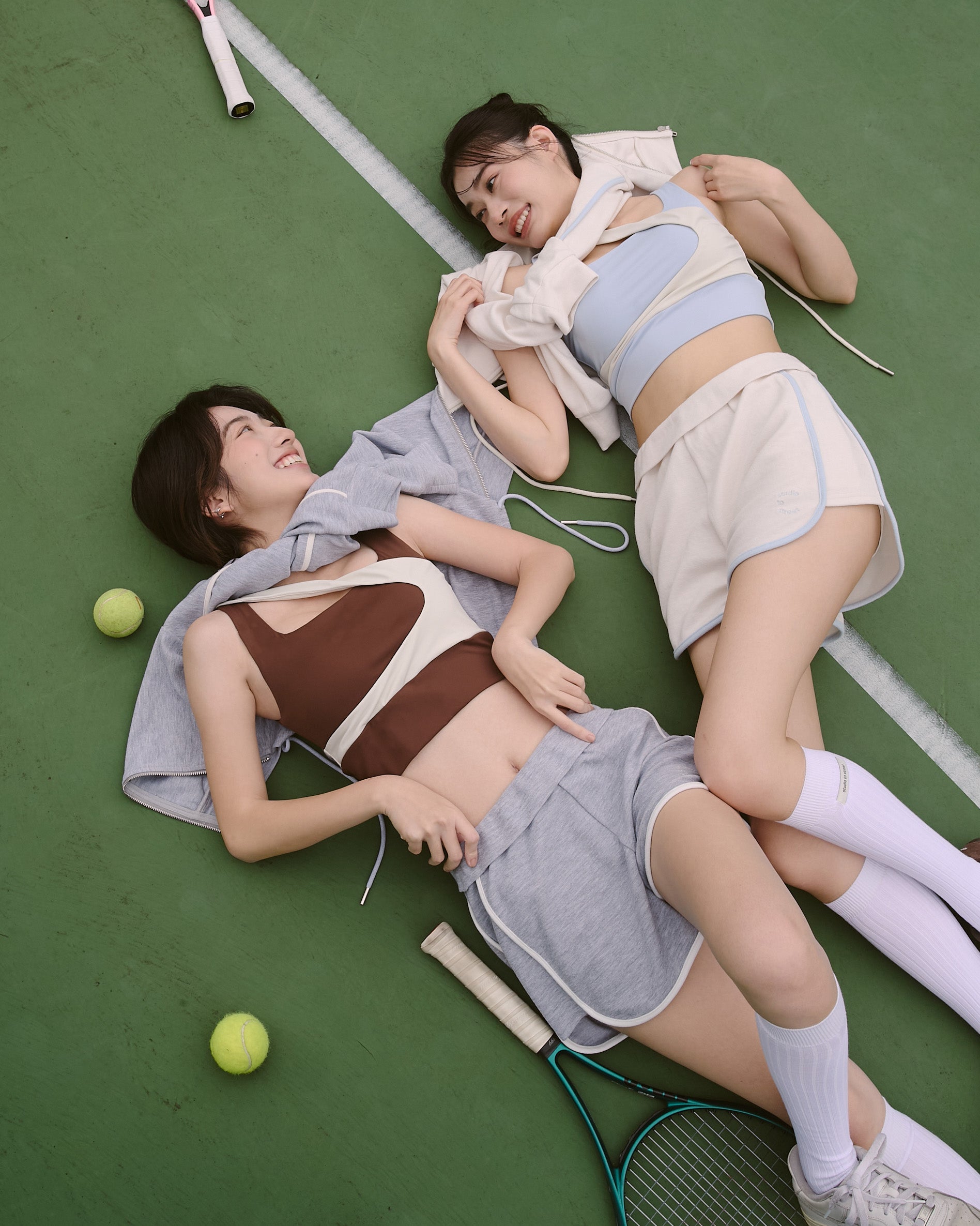 ' sts '  Cozy撞色運動短褲