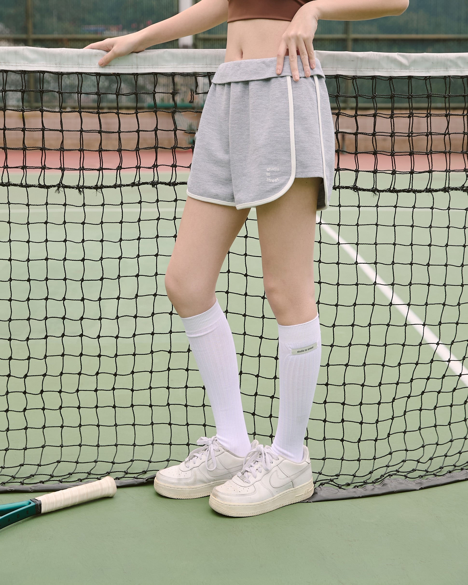 ' sts '  Cozy撞色運動短褲