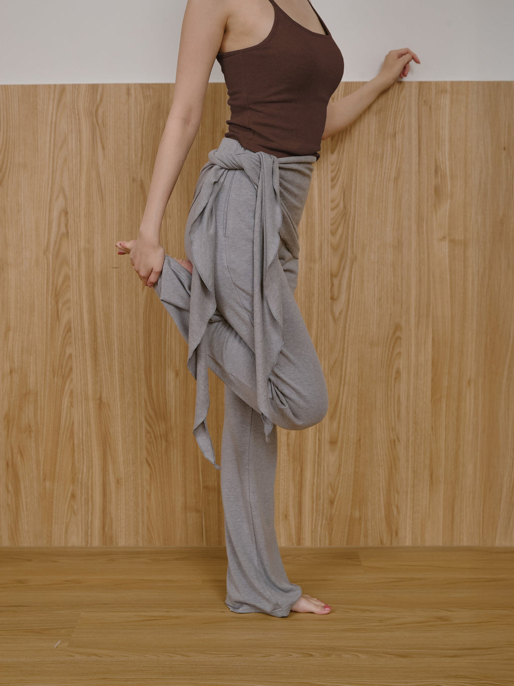 ’ sts ‘  可拆修飾片發熱長褲