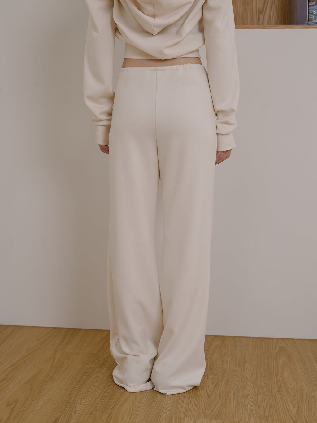 ' sts ' 絨面綁帶長褲