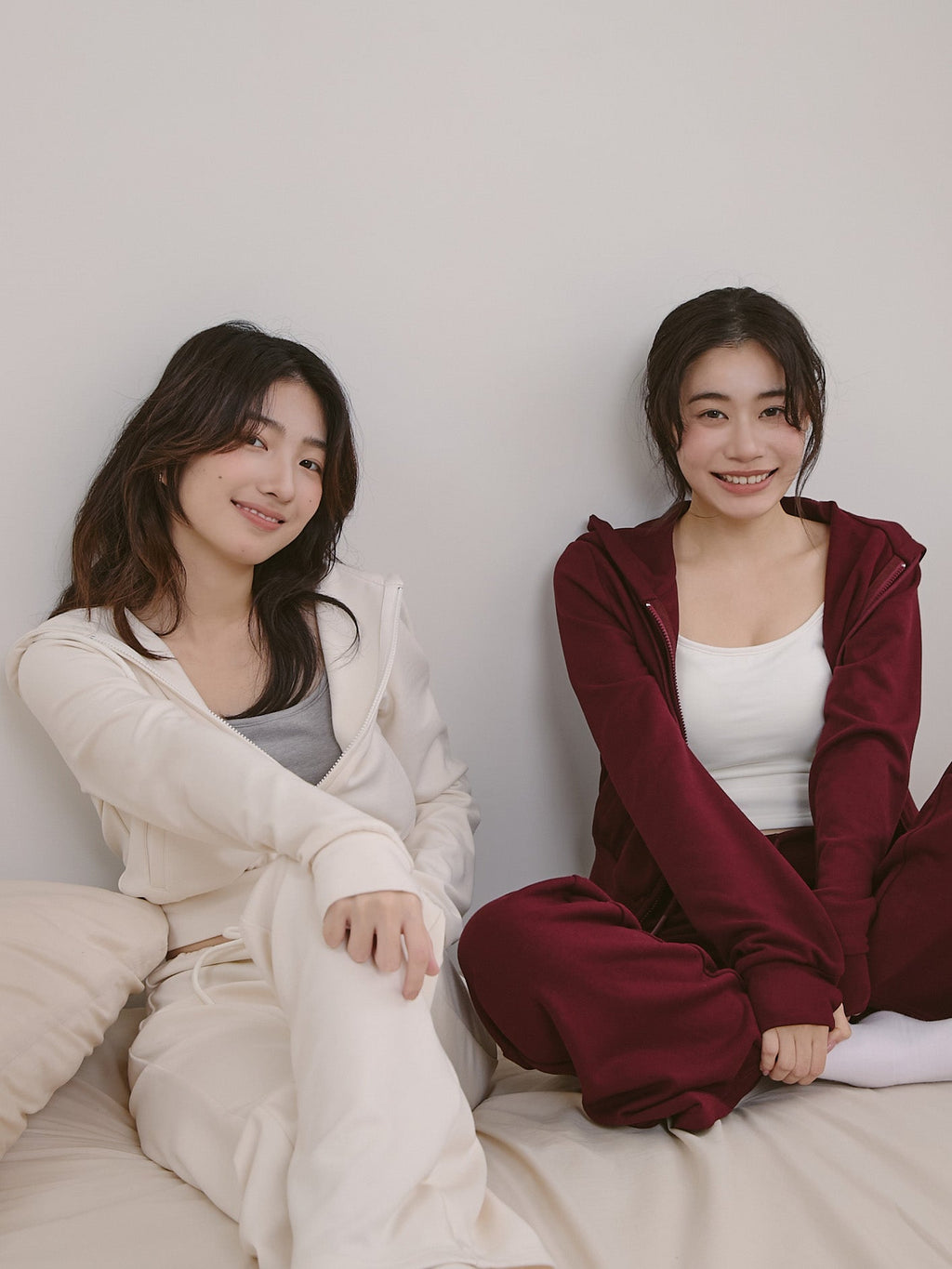 ' sts ' 絨面連帽外套