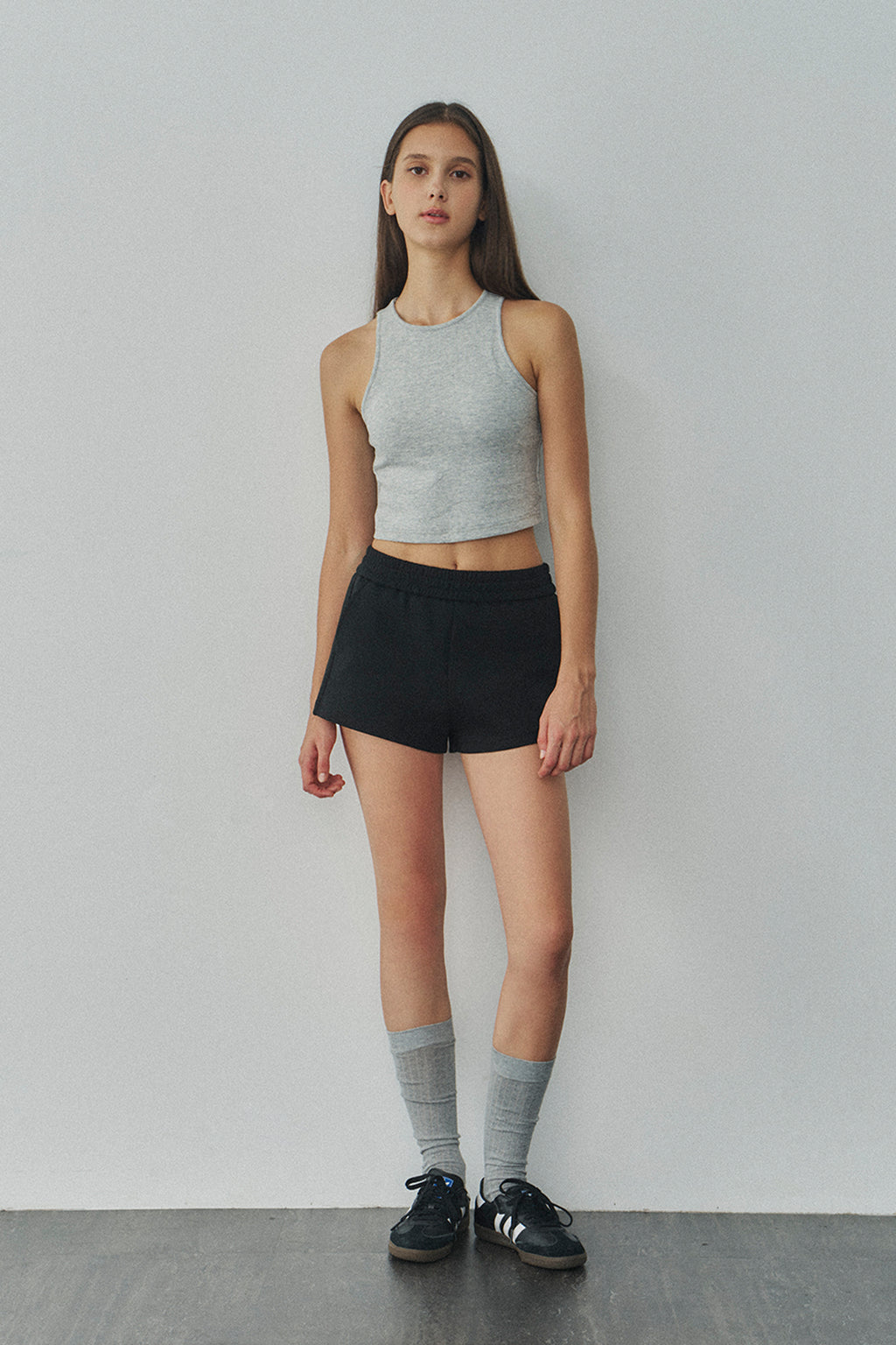 Jelly Cotton Shorts 啾啾果凍棉短褲 -黑