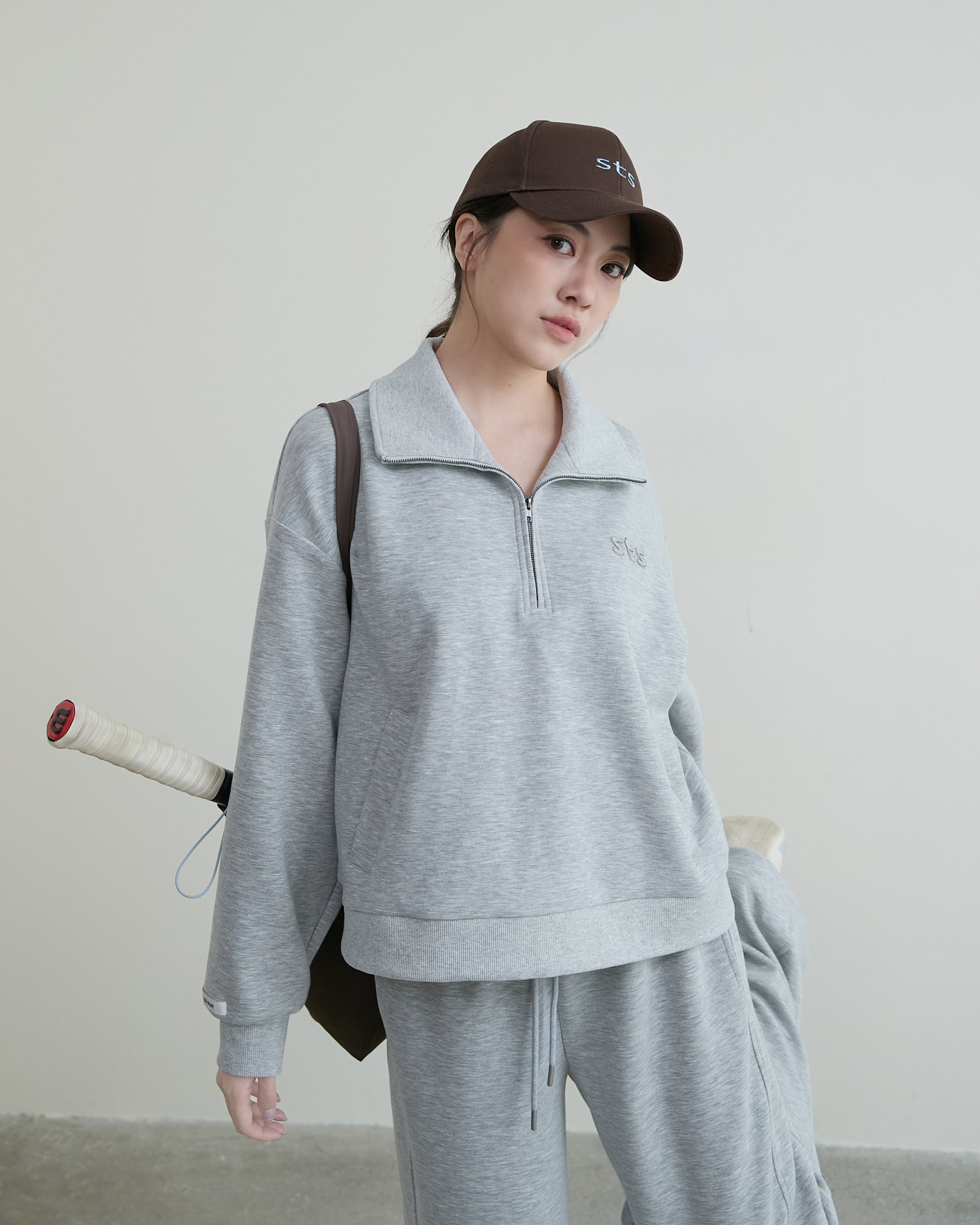 ’ sts ‘  品牌刺繡棒球帽