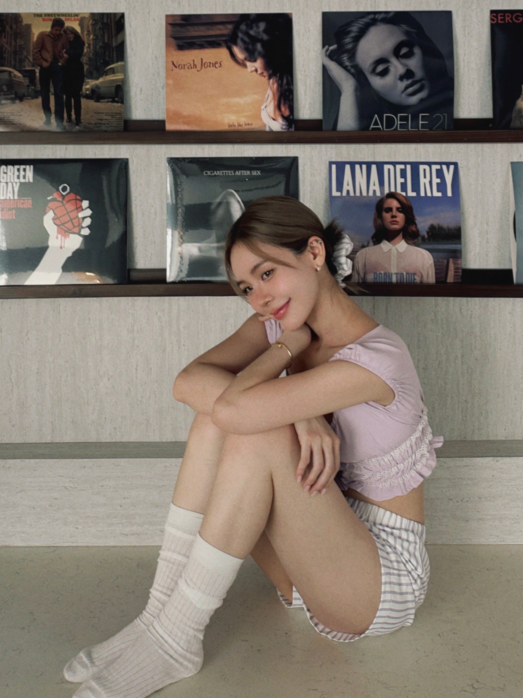 Sweet Dreams Top甜妹必備蕾絲拼接上衣 -紫