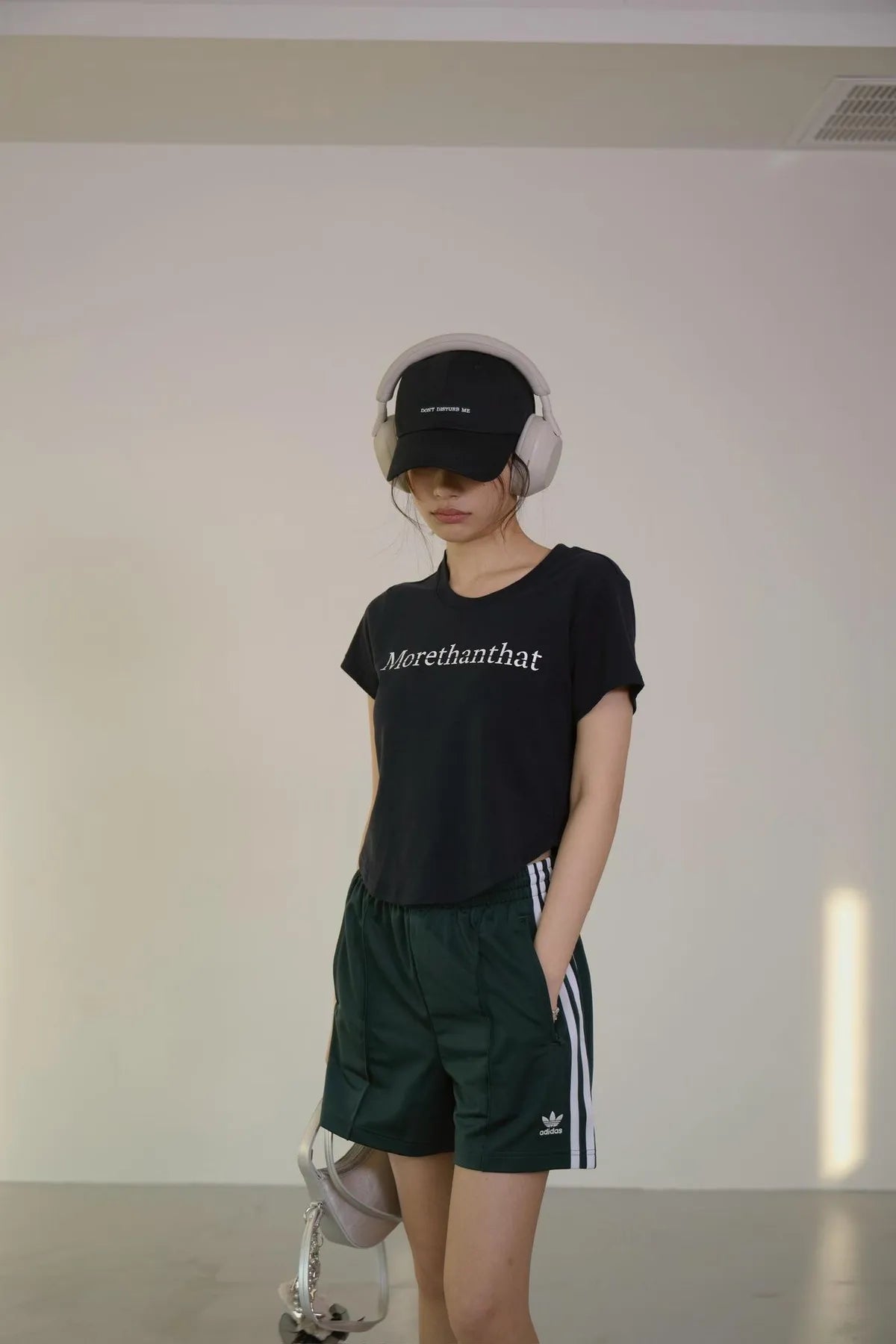 「BOGAMADE」Don't Disturb Me帽子 - 深藍