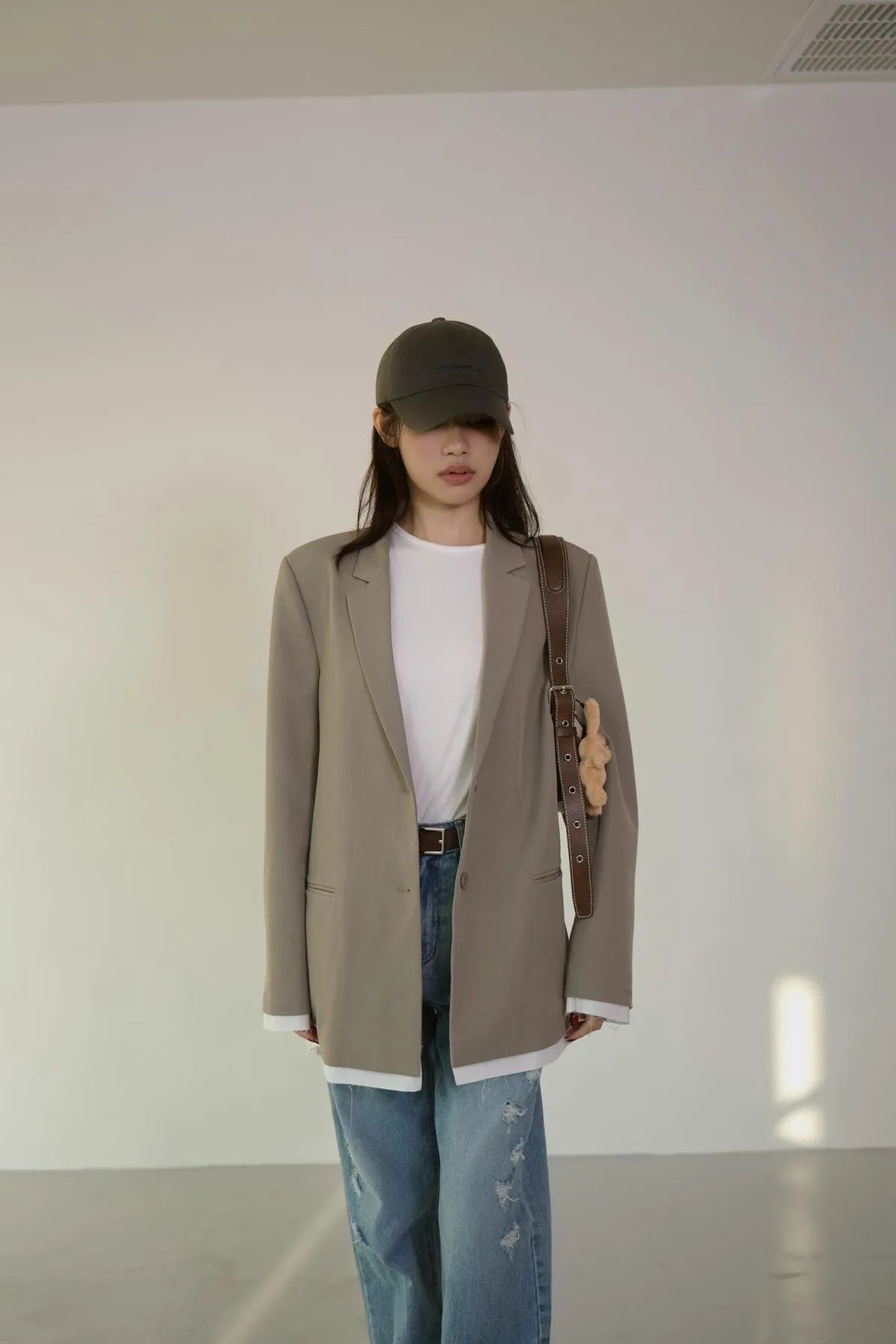 「BOGAMADE」Don't Disturb Me帽子 - 綠