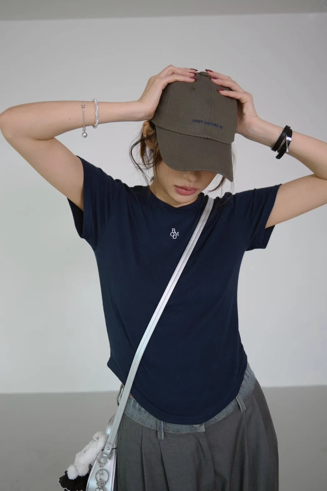 「BOGAMADE」Don't Disturb Me帽子 - 綠