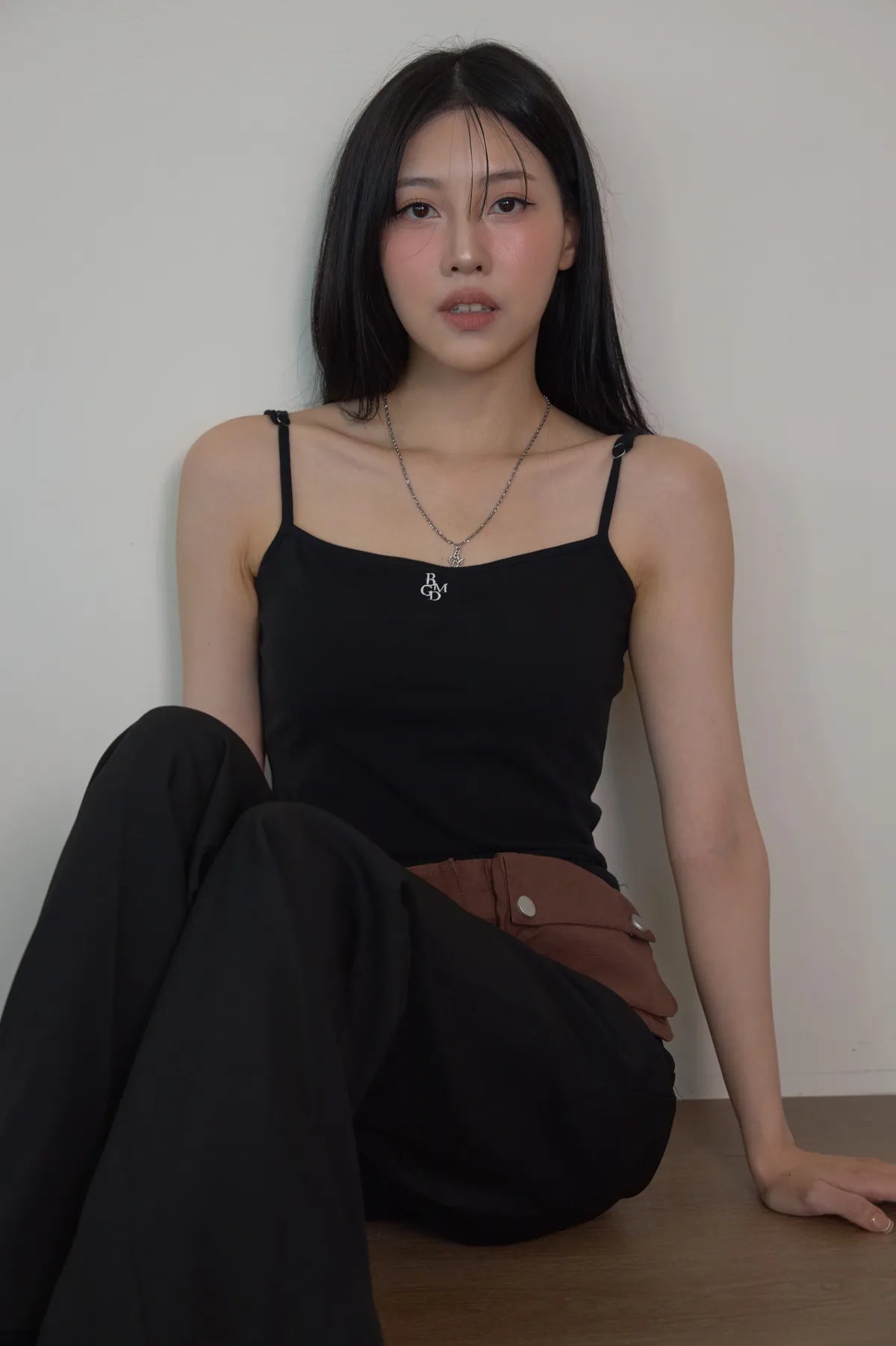 「BOGAMADE」第二代不露肚臍bra背心 - 黑