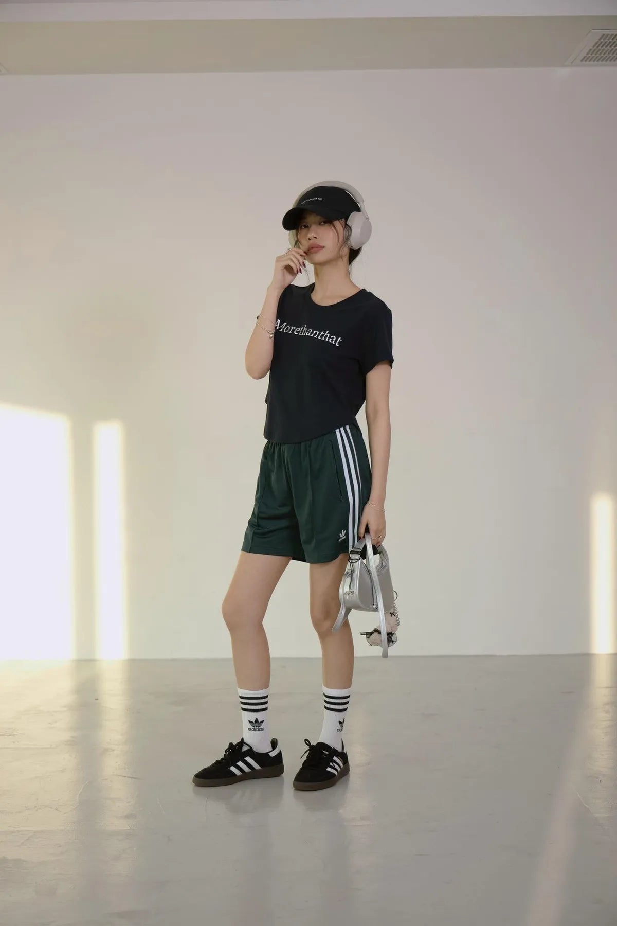 「BOGAMADE」Don't Disturb Me帽子 - 深藍