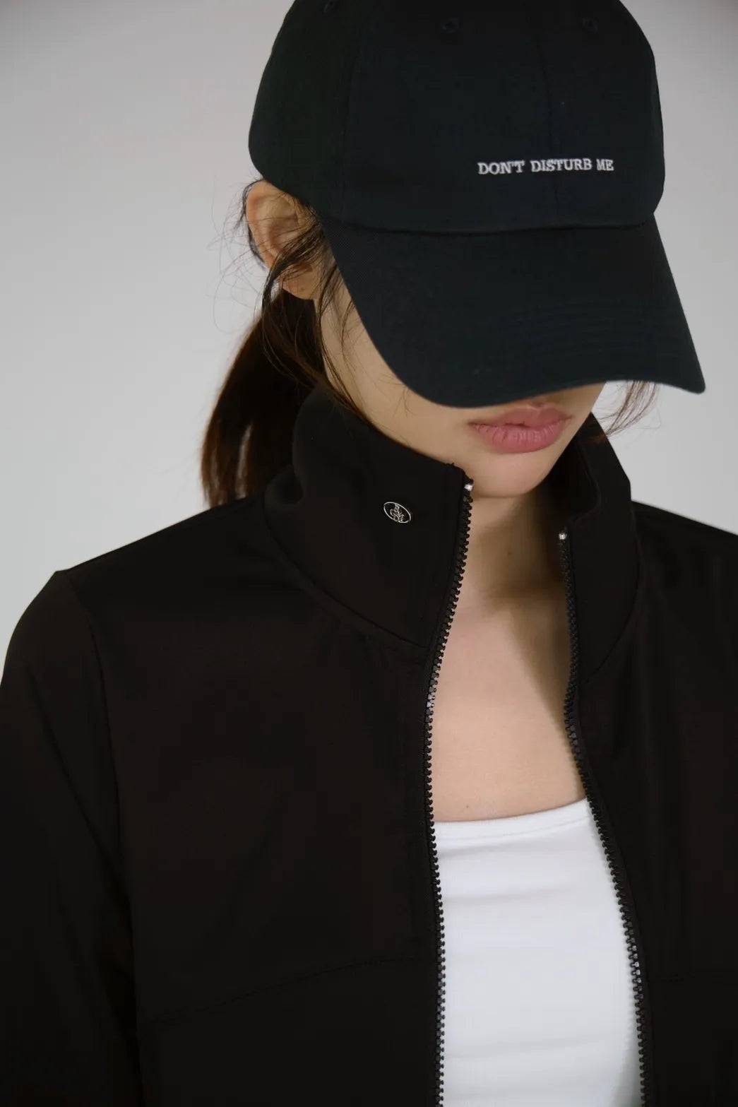 「BOGAMADE」Don't Disturb Me帽子 - 深藍