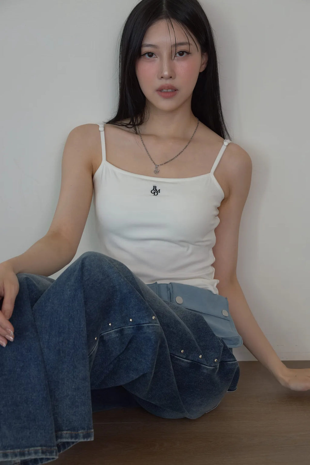 「BOGAMADE」第二代不露肚臍bra背心 - 白